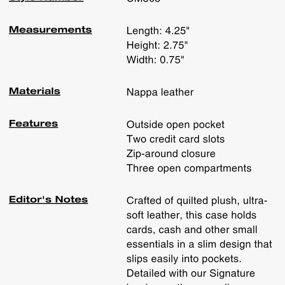 NWT Coach Wallet w/ Charms - Picture 4 of 4